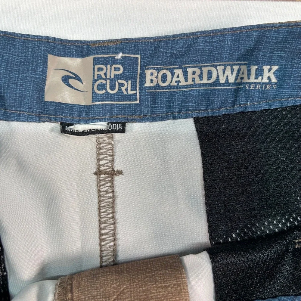 Rip Curl Boardwalk Series Hybrid Shorts Mens 32 Brown Heather Quick Dry Surf